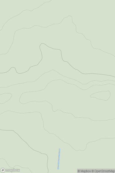 Thumbnail image for Beacon Hill [The River Tees to The Wash] [SK741907] showing contour plot for surrounding peak